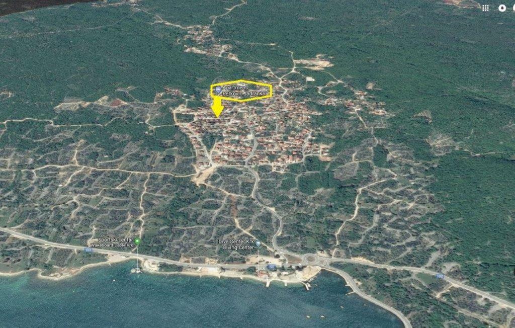 Apartment Perkovic Jadranka Kornic Bagian luar foto